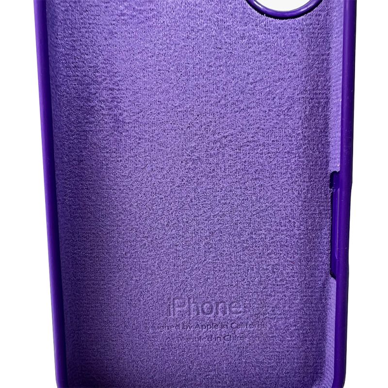 Чохол для смартфона Silicone Full Case AA Open Cam for Apple iPhone 16 22,Dark Purple