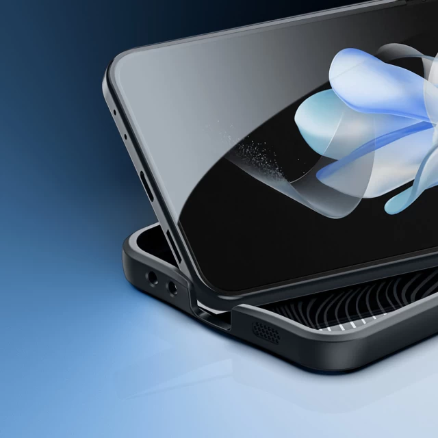 Чохол для смартфона DUX DUCIS Aimo for Samsung Flip 5 Black