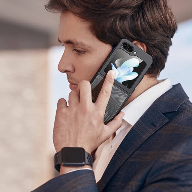 Чохол для смартфона DUX DUCIS Aimo for Samsung Flip 5 Black