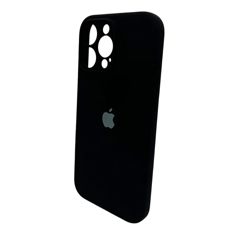 Чохол для смартфона Silicone Full Case AA Camera Protect for Apple iPhone 16 Pro 14,Black