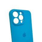 Чохол для смартфона Silicone Full Case AA Camera Protect for Apple iPhone 16 Pro Max 44,Light Blue