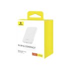 Зовнішній акумулятор Baseus Magnetic Mini Wireless Fast Charge Power Bank 5000mAh 20W Stellar White（With Simple Series Charging Cable Type-C to Typ