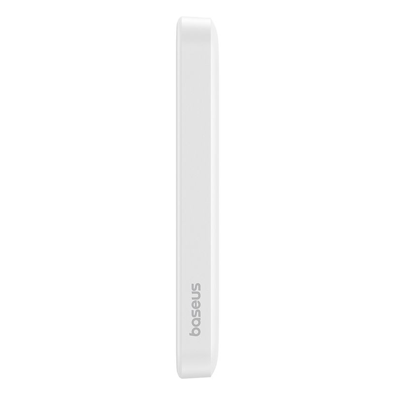 Зовнішній акумулятор Baseus Magnetic Mini Wireless Fast Charge Power Bank 5000mAh 20W Stellar White（With Simple Series Charging Cable Type-C to Typ