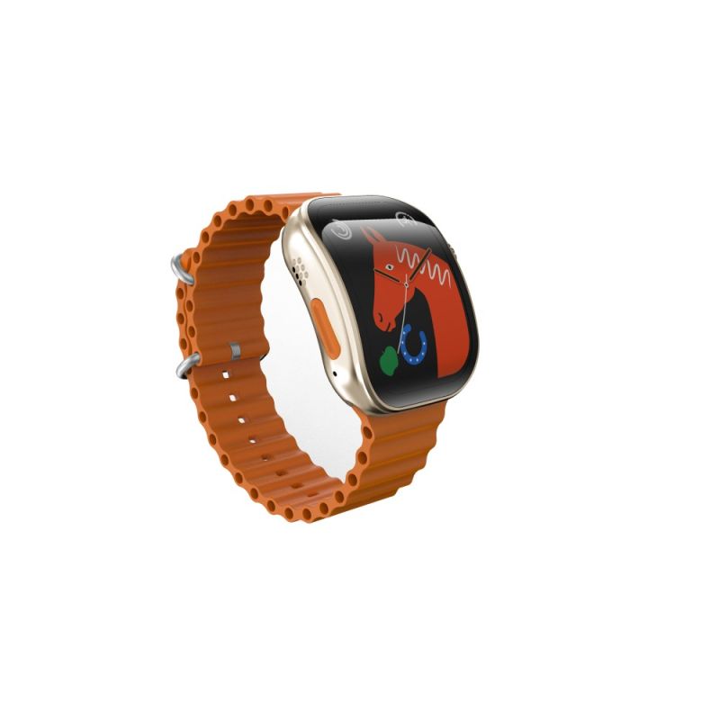 Смарт-годинник W&amp;O X10 Ultra 3 49mm. 300 mAh. IP67 Gold