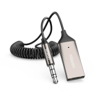 Bluetooth-ресивер UGREEN CM309 Bluetooth Car Receiver Aux with Mic Space Gray