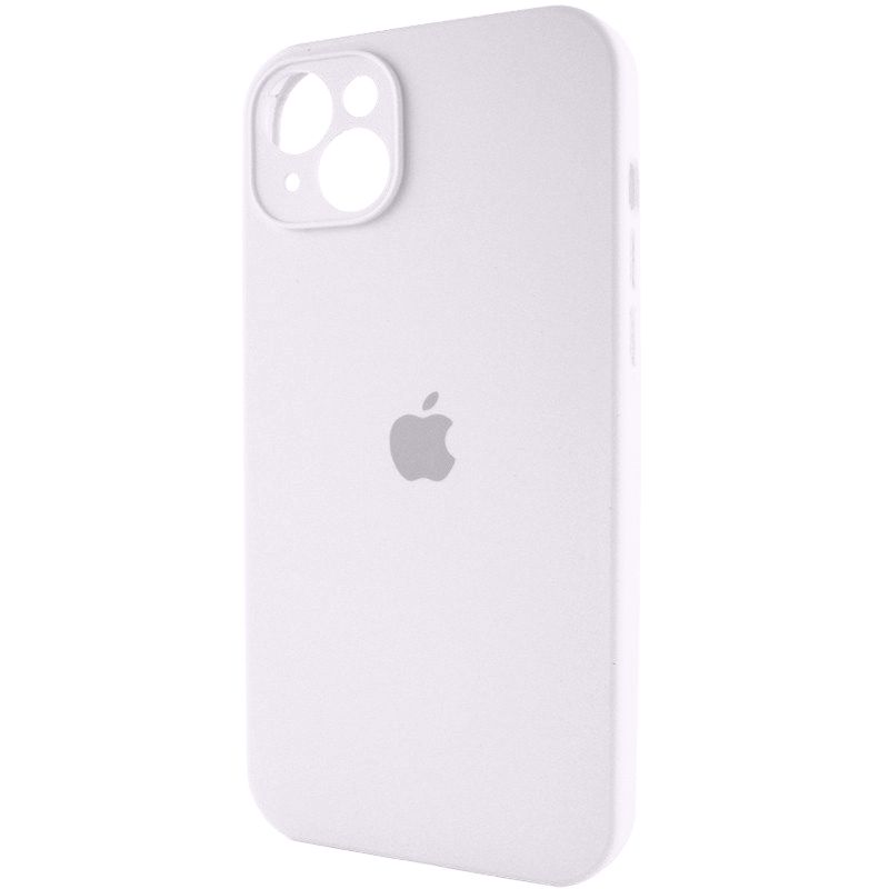 Чохол для смартфона Silicone Full Case AA Camera Protect for Apple iPhone 15 8,White