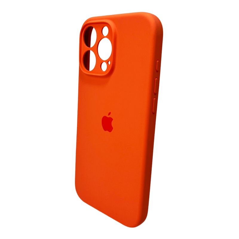 Чохол для смартфона Silicone Full Case AA Camera Protect for Apple iPhone 16 Pro Max 52,Orange