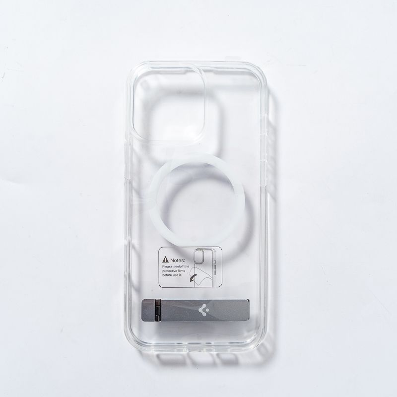 Чохол Spigen AAA Magnetic Clear Stand for Apple iPhone 13 Transparent