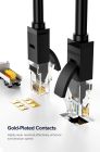 Кабель UGREEN NW102 Cat 6 U/UTP Lan Flat Cable 15m (Black)(UGR-50180)
