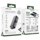 Зовнішній акумулятор ACEFAST M9-5000 PD20W capsule power bank Black