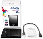 Зовнішній жорсткий диск PHD External 2.5'' ADATA USB 3.2 Gen. 1 DashDrive Classic HV620S 2TB Slim Black