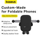 Автотримач для телефона Baseus UltraControl Mega Series Folding Screen Phone Car Mount Cluster Black
