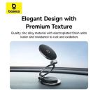 Автотримач для телефона Baseus MagPro Series II Magnetic Car Mount Stick-on Version Cosmic Black