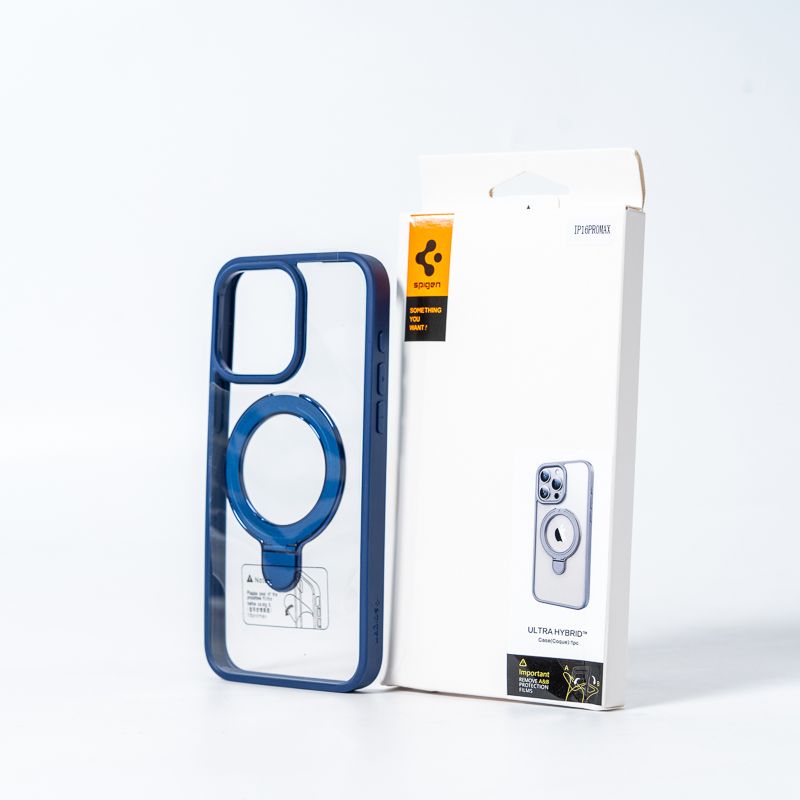Чохол для смартфона Spigen AAA Magnetic Ring for Apple iPhone 15 Pro Max Blue