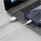 Кабель Baseus Simple Wisdom Data Cable Kit USB to iP 2.4A (2PCS/Set）1.5m White