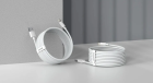 Кабель Baseus Simple Wisdom Data Cable Kit USB to iP 2.4A (2PCS/Set）1.5m White