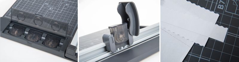 Різак роликовий JLS 959-1, A3, 460мм (різ, перфорація, хвиля)