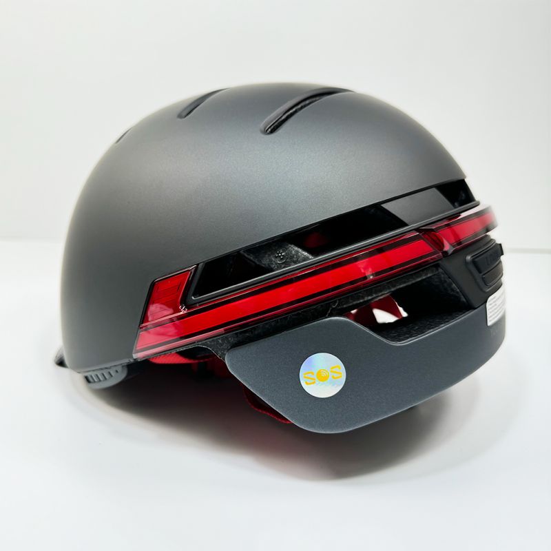 Захисний шолом Livall BH51M NSO (L) Black (57-61см), акустика JBL, мікрофон, сигнали поворотів та стопів, додаток, пульт BR80, застібка, Bluetooth