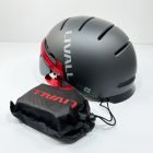 Захисний шолом Livall BH51M NSO (L) Black (57-61см), акустика JBL, мікрофон, сигнали поворотів та стопів, додаток, пульт BR80, застібка, Bluetooth