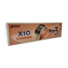 Смарт-годинник W&amp;O X10 Pro 3 46mm. 240 mAh, IP67 Black