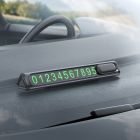 Паркувальна карта BOROFONE FC3 Ronny can hidden parking sign Black Metal Gray