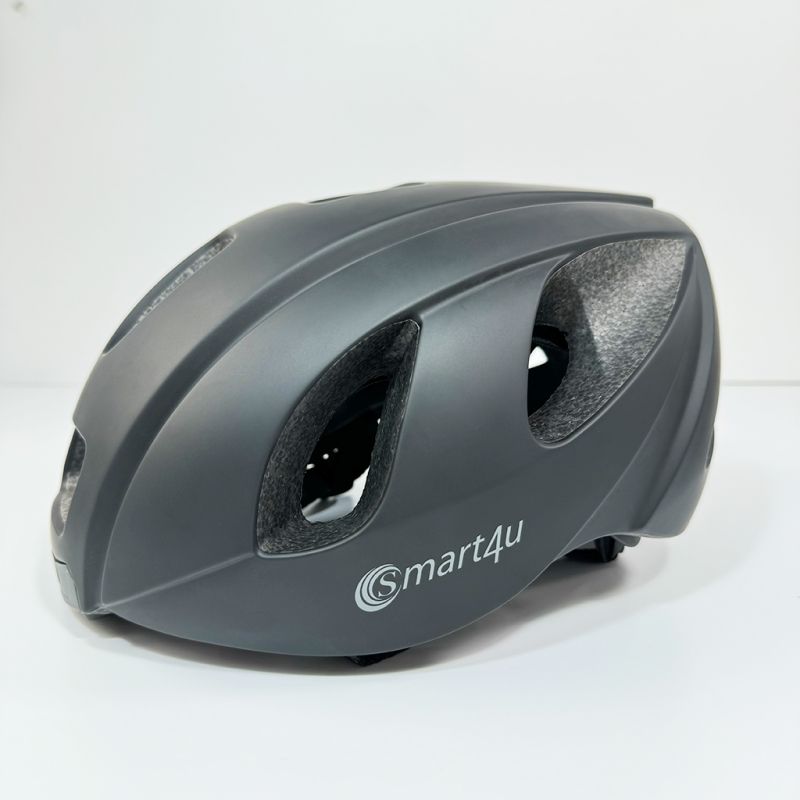 Захисний шолом Smart4u R55 (L) Black (58-62см), акустика, мікрофон, сигнали поворотів та стопів, додаток, пульт BR80