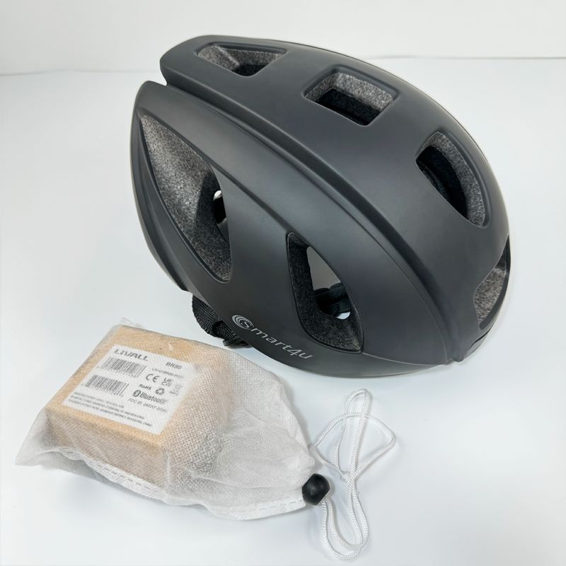 Захисний шолом Smart4u R55 (L) Black (58-62см), акустика, мікрофон, сигнали поворотів та стопів, додаток, пульт BR80