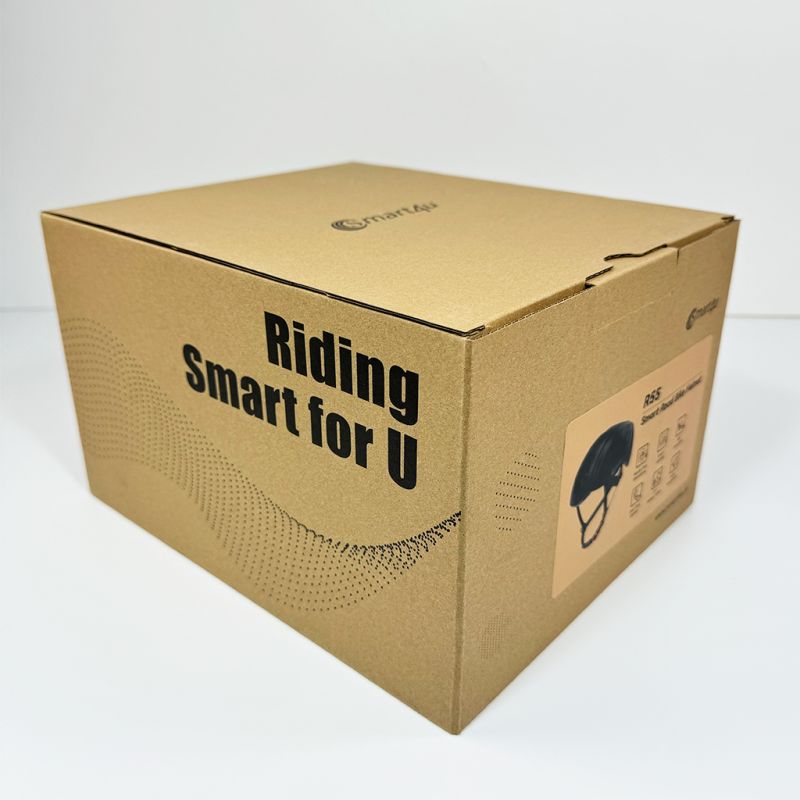 Захисний шолом Smart4u R55 (L) Black (58-62см), акустика, мікрофон, сигнали поворотів та стопів, додаток, пульт BR80