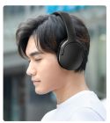 Бездротові накладні навушники Baseus Encok Wireless headphone D02 Pro Black (2022 Edition)