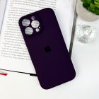 Чохол для смартфона Silicone Full Case AA Camera Protect for Apple iPhone 16 Pro 59,Berry Purple
