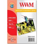 Фотопапір WWM 10x15 (G200.F100 / G200.F100/C)