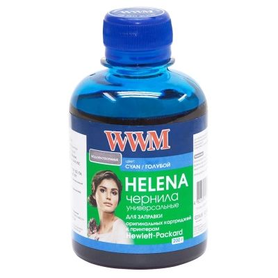Чорнило WWM HP UNIVERSAL HELENA Cyan (HU/C)