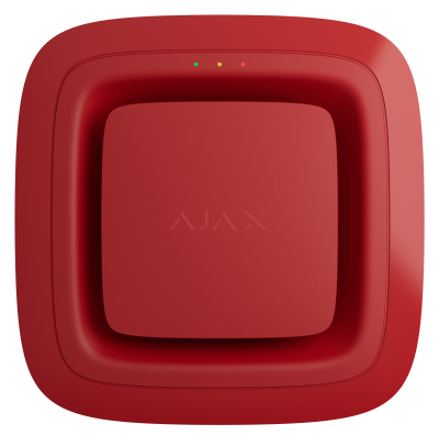 Бездротовий адресний пожежний оповіщувач звуковий Ajax EN54 FireProtect (Sounder) Jeweller Red (118604.278.RD1)