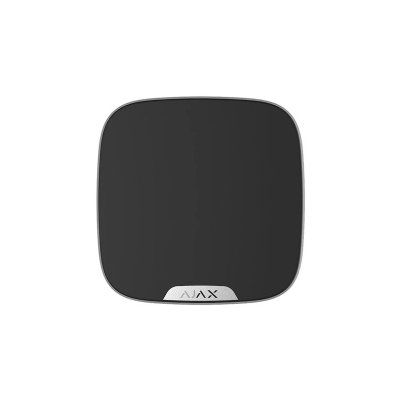 Лицьова панель Ajax Brandplate для брендування вуличної сирени StreetSiren DoubleDeck (10 шт.) Black