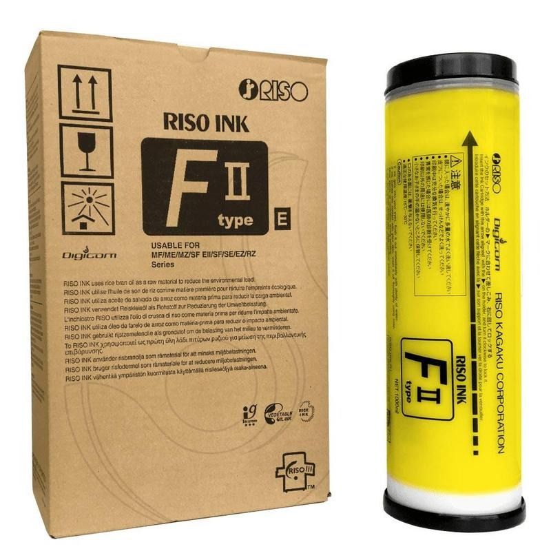 Фарба жовта Riso (S-8119E) SFIIE/RZ/EZ/SE/MZ-E-F (1000 мл)