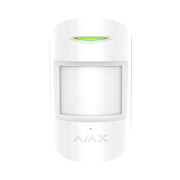 Бездротовий датчик руху і розбиття Ajax CombiProtect White