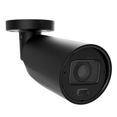 Дротова IP-камера відеоспостереження Ajax BulletCam HLVF (8 Mp) Black (126278.217.BL1)