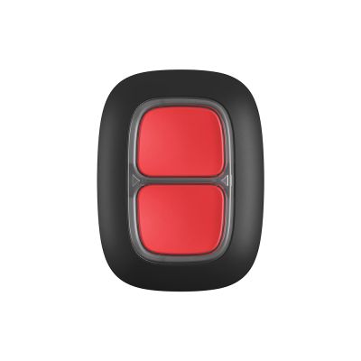 Бездротова екстрена кнопка Ajax DoubleButton Black
