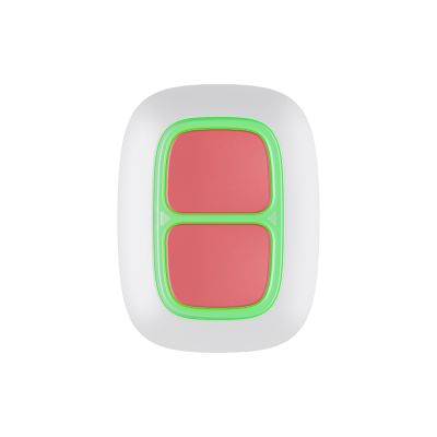 Бездротова екстрена кнопка Ajax DoubleButton White
