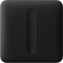 Кнопка для димерного вимикача Ajax SoloButton (Dimmer) Black