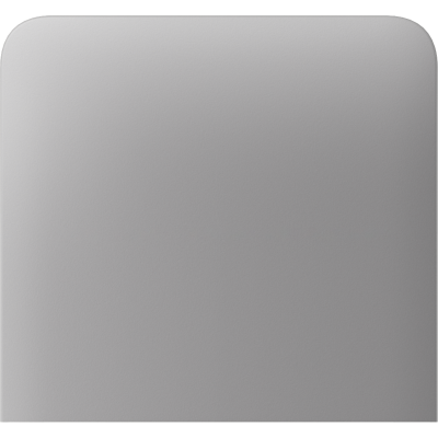 Бічна кнопка для одноклавішного вимикача Ajax SideButton (1-gang) vertical Fog