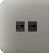 Бічна панель для вбудованої інтернет-розетки Ajax SideCover (LAN) Olive (126218.319.OL)