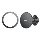 Автотримач для телефона HOCO H12 Fine jade ring magnetic car holder(air outlet) Black