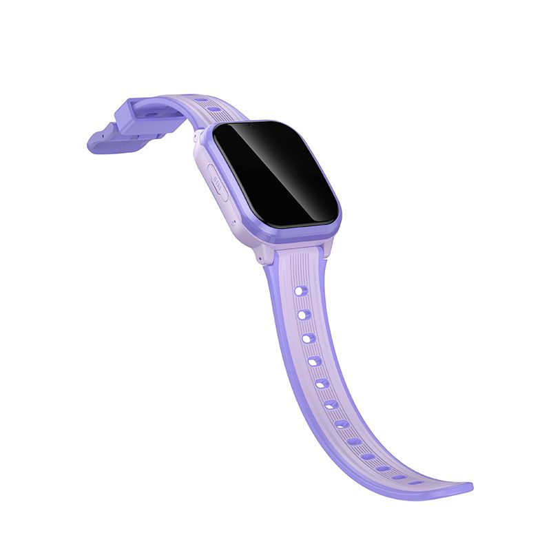 Дитячий смарт-годинник HOCO Y108 4G children phone-watch Purple