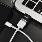Перехідник HOCO UA36B C male to USB female OTG transparent adapter Black