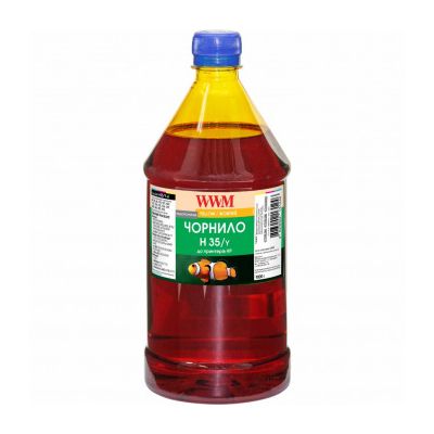 Чорнило WWM HP 22/134/121 1000г Yellow (H35/Y-4)