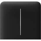 Бічна кнопка для двоклавішного вимикача Ajax SideButton (2-gang) vertical Black