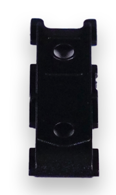 Кріпильна панель Ajax SmartBracket для великого магниту DoorProtect Black
