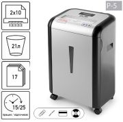 Знищувач документів JINPEX JP-8417M (2x10)