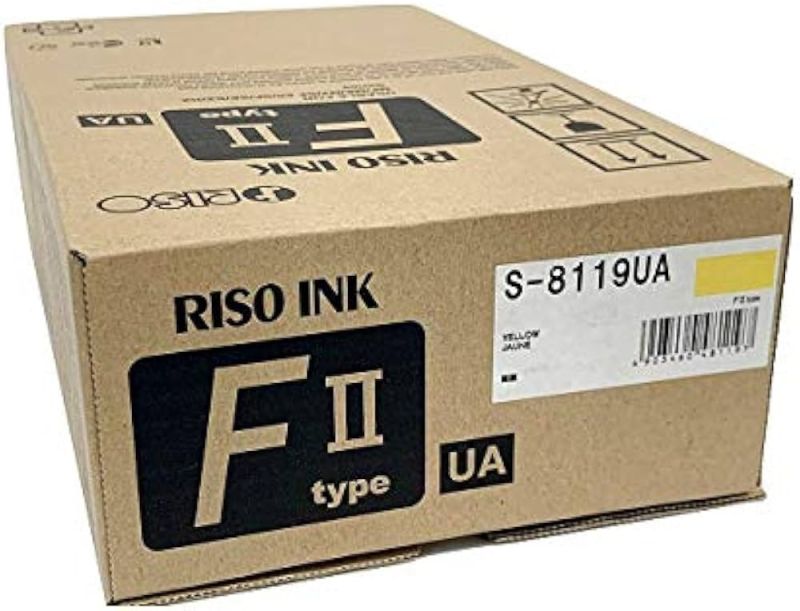 Фарба жовта Riso (S-8119E) SFIIE/RZ/EZ/SE/MZ-E-F (1000 мл)